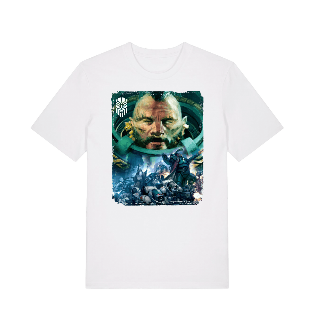 White Printed T-shirt Front